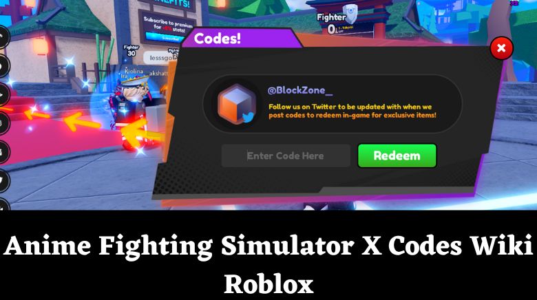 Anime Fighting Simulator X Codes Wiki Roblox (1)